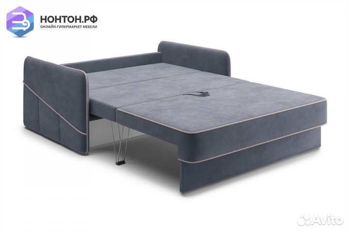 Диван еврокнижка Энерджи темно-серый