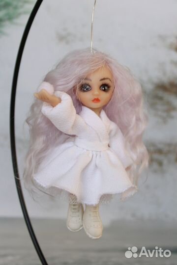 Ёлочная игрушка ручной работы Зима