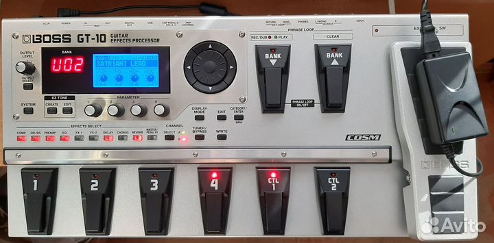 Boss GT-10 гитарный процессор