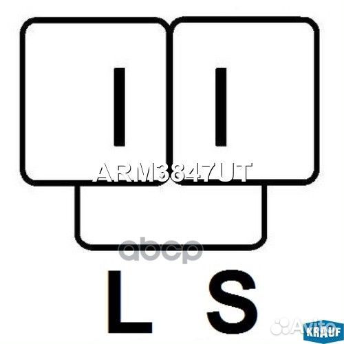 Регулятор генератора ARM3847UT ARM3847UT Krauf