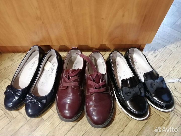 Туфли, ботинки, кеды для девочки 30-33 размер