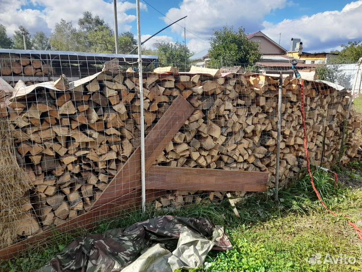 Дрова колотые береза ольха