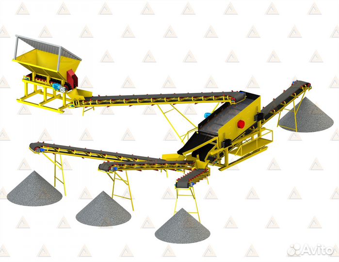 Комплекс сортировки кс-180,грохот