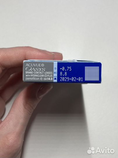 Контактные линзы Acuvue Oasys Двухнедельные
