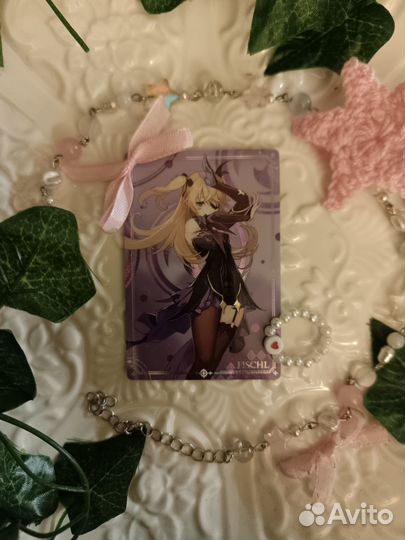 Официальные коллекционные карточки по геншину