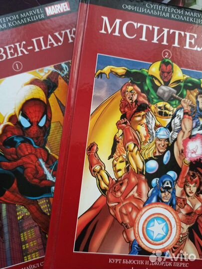 Комиксы Marvel издательства hachette