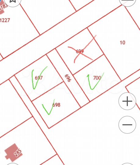 Участок 6,6 сот. (ИЖС)