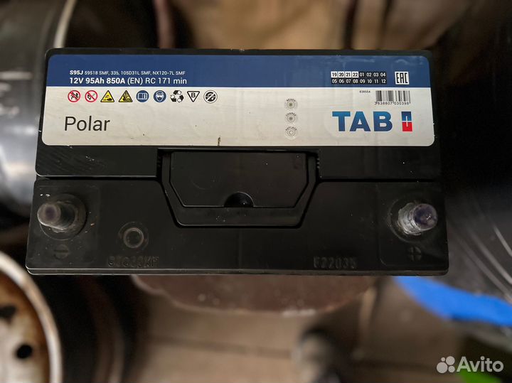 Аккумулятор TAB polar 95 А/ч