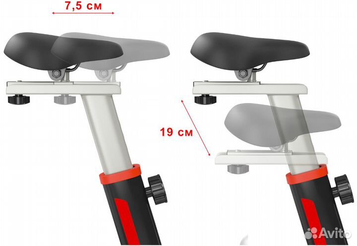 Велотренажер Спин-байк unix Fit SB-490