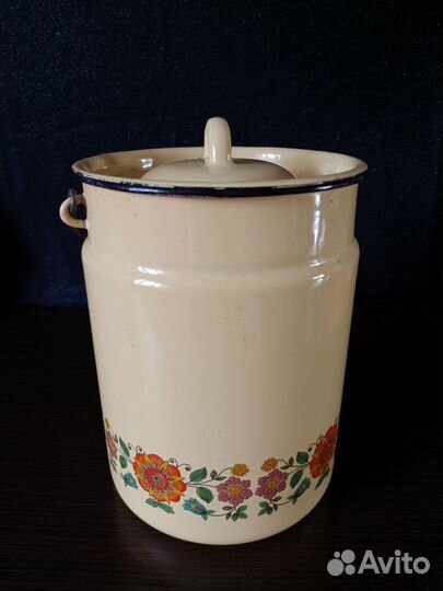 Бидон СССР и банки для сыпучих