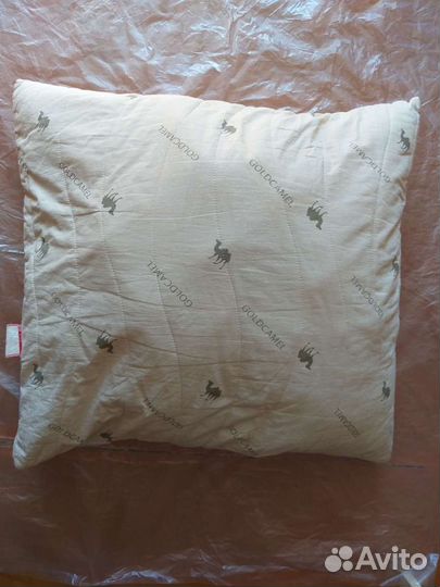 Подушка и одеяло из верблюжьей шерсти