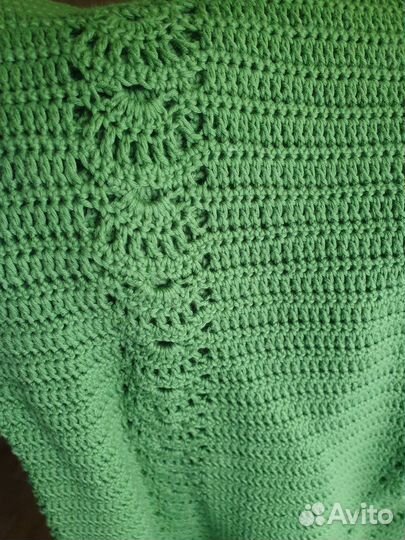 Платье вязаное крючком