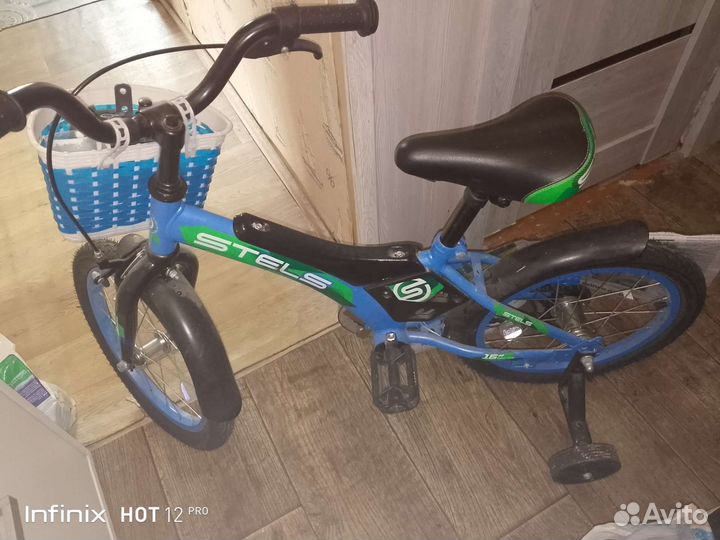 Детский велосипед бу 16