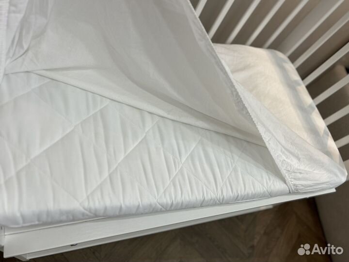 Кроватка для новорожденных бу с матрасом