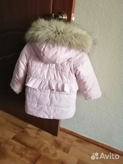Зимний комплект для девочки, рост 104