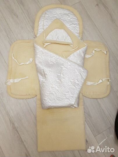 Зимний конверт+одеяло на выписку