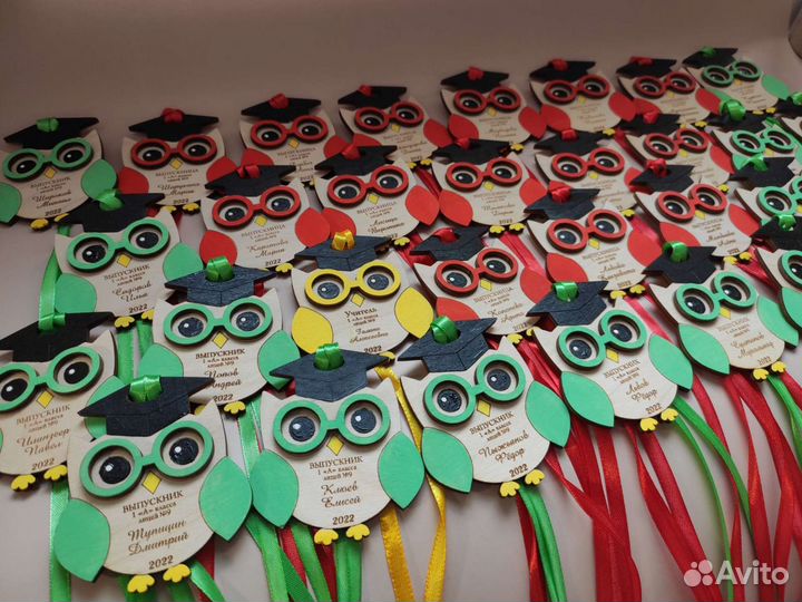 Медали на выпускной в детский сад и школу