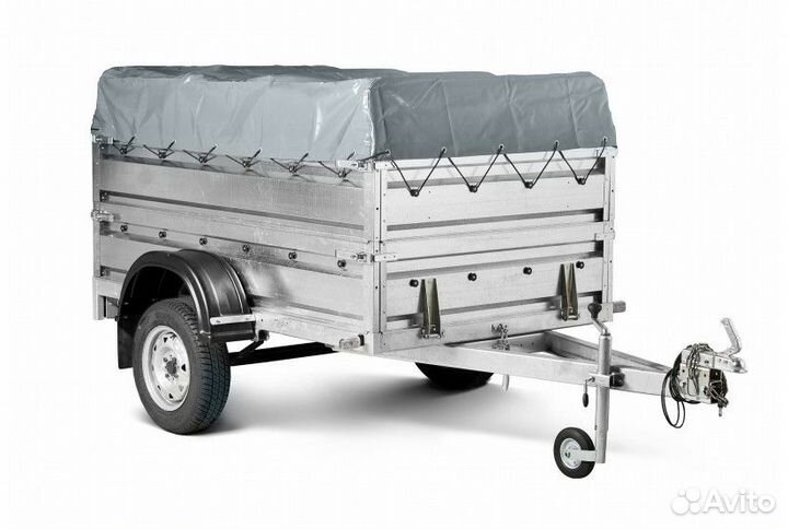 Легковой прицеп кмз классика 2 борта тент 0,6м
