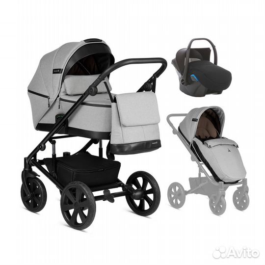 Коляска детская Noordi Aqua 2в1 (602)