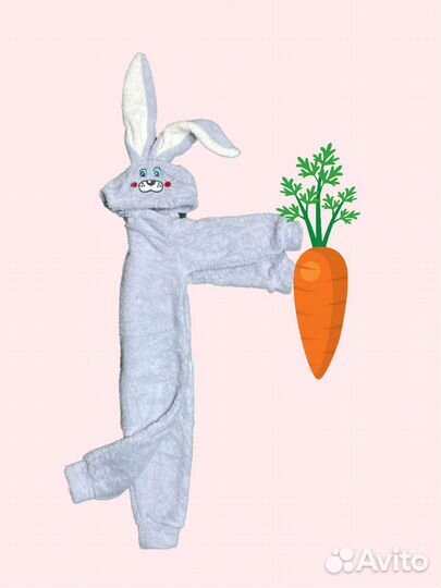 Костюм зайца детский