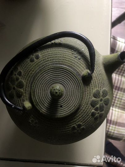 Заварочный чайник чугунный