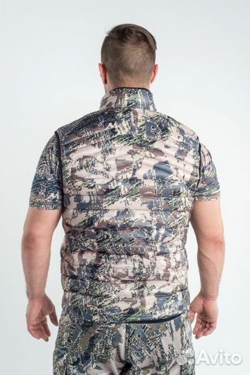 Жилет King Hunter warm light Camo Gray
