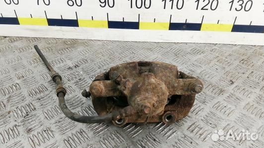 Суппорт тормозной передний левый skoda fabia 2 (93