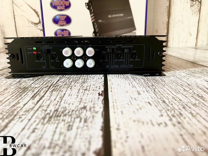Усилитель Alpine ok 4 канала новый