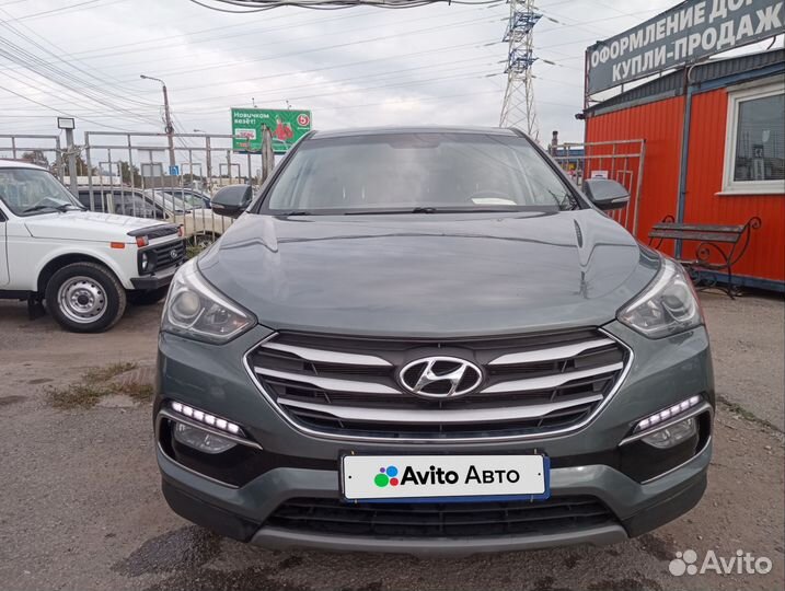 Hyundai Santa Fe 2.4 AT, 2018, 56 000 км