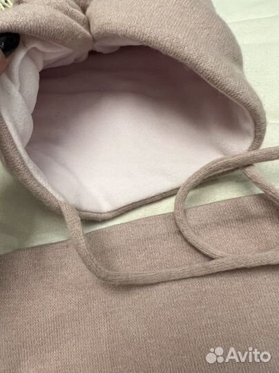 Шапка-чалма и снуд на девочку