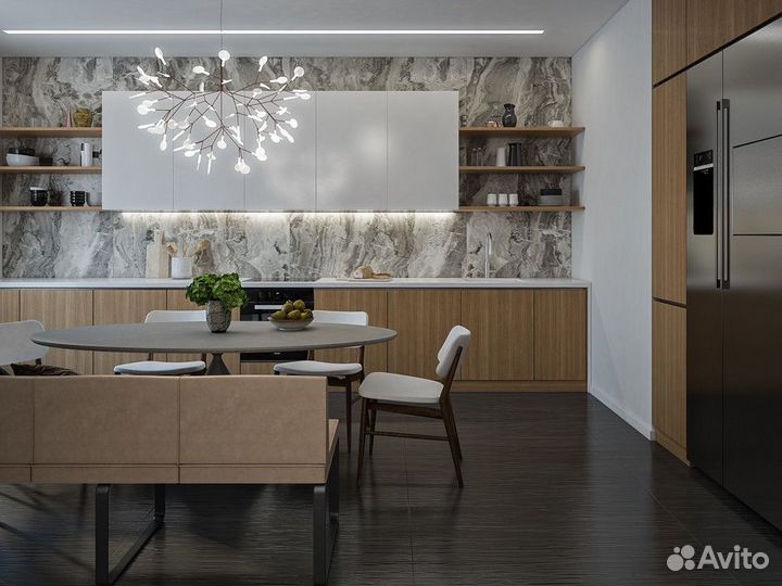 Кухни на заказ. Модель 4616