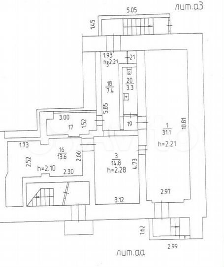 Торговая площадь, 76.8 м²