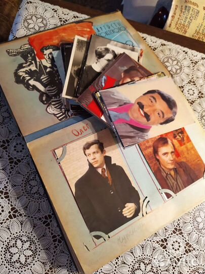 Открытки артистов СССР 50-70х годов