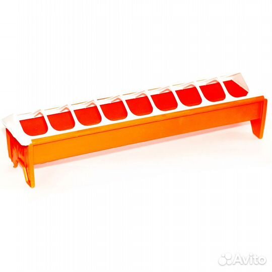 Кормушка-поилка лотковая для кур 50см