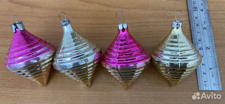 Елочные игрушки СССР