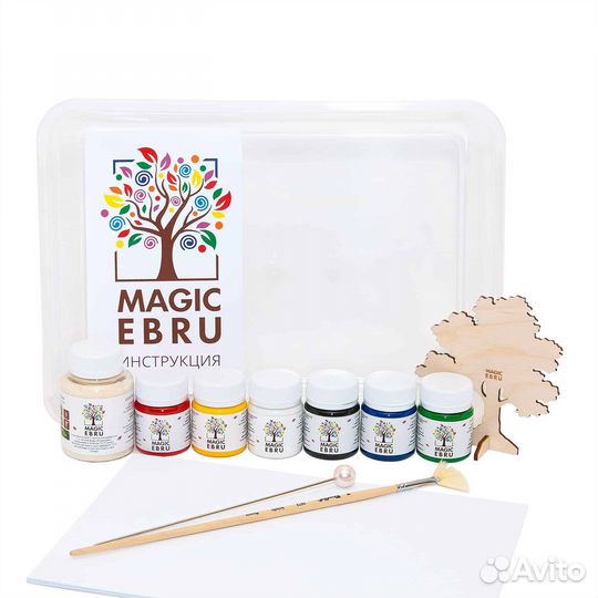 Набор красок эбру 