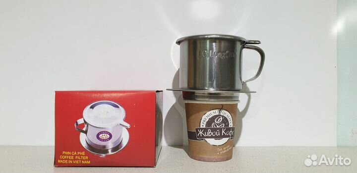 Пресс-фильтр Phin для кофе по-вьетнамски