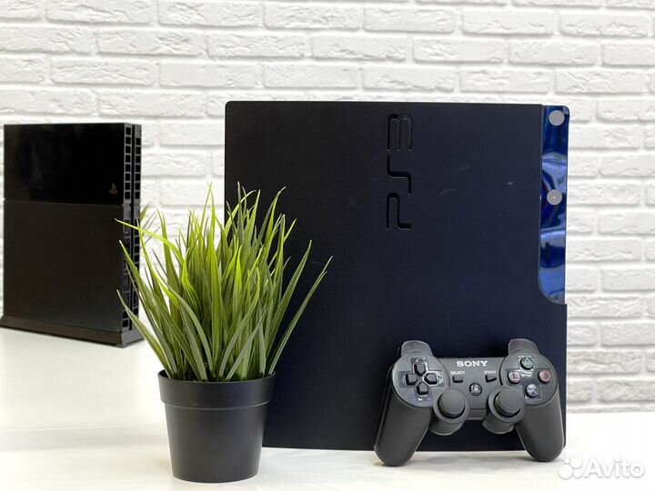 Sony PS3 Slim + много игр
