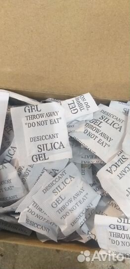 Silica gel в пакетиках