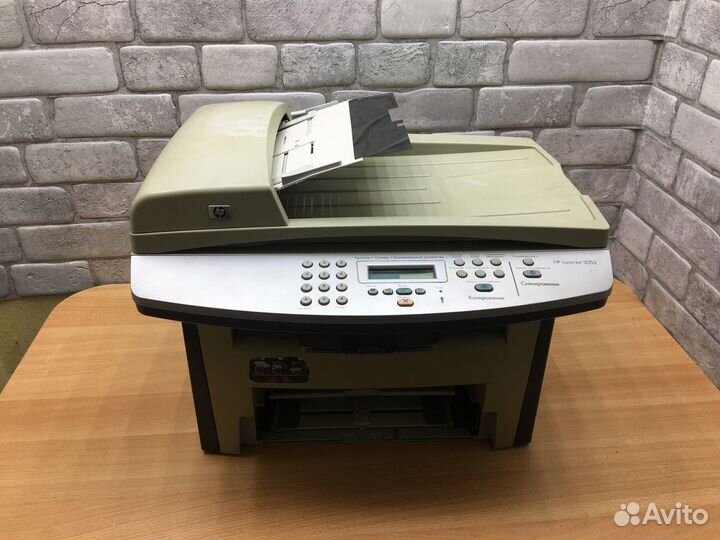 Лазерное мфу 3 в 1 HP LaserJet 3052. Гарантия