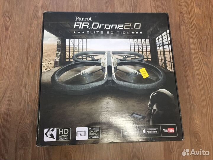 Квадрокоптер Parrot AR.Drone 2.0 Elite Edition
