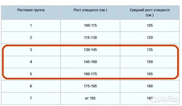 Стул ученика растущий Осанка