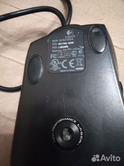 Игровая мышь logitech