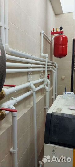 Тёплые водяные полы отопление водоснабжение