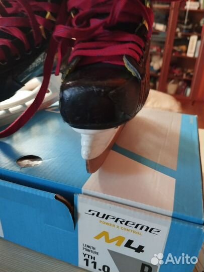 Хоккейные коньки bauer supreme M4 YTH 11