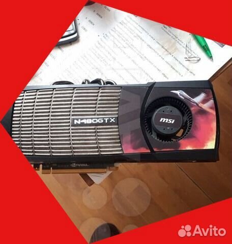 Видеокарта Nvidia Geforce GTX 480