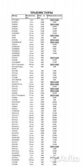 Радиодетали