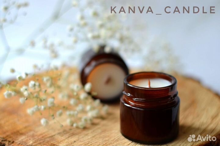 Ароматические свечи ручной работы