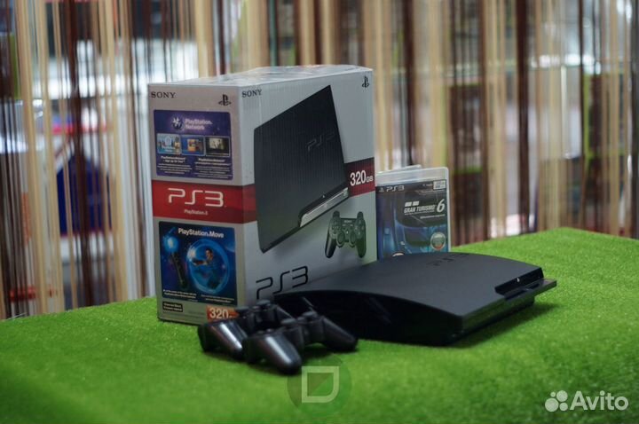 Прошитая PS3 Slim 320Gb. Гарантия