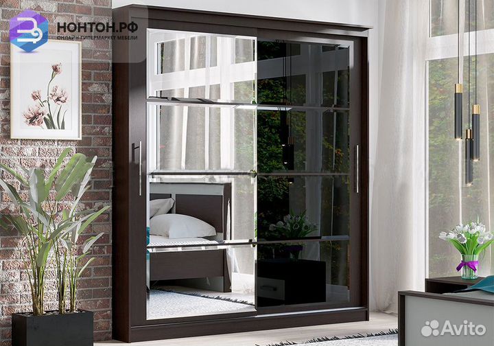 Шкаф-купе Элегант-7 венге